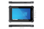 KEYNUX Tablette KX-8D Tablette tactile durcie antichoc, militarisée IP65, incassable, étanche, très grande autonomie - KX-8J