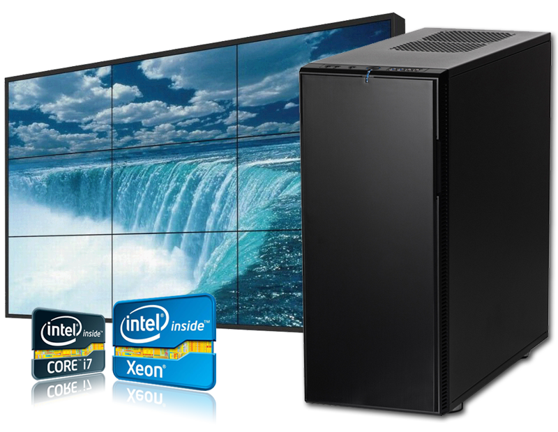 Jumbo 370 - Station de travail avec carte graphique très puissante - Boîtier Fractal Define XL R2 Black Pearl - KEYNUX