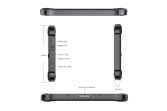 KEYNUX Tablette KX-10Q Tablette tactile 10 pouces durcie antichoc, militarisée IP65, incassable, étanche, très grande autonomie - KX-10Q