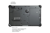 KEYNUX Tablette Durabook R11 AV Tablette tactile étanche eau et poussière IP66 - Incassable - MIL-STD 810H - MIL-STD-461G - Durabook R11