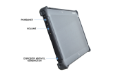 KEYNUX Serveur Rack Tablette tactile étanche eau et poussière IP66 - Incassable - MIL-STD 810H - MIL-STD-461G - Durabook R11